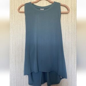 Athleta Size XL Blue Athletic Tank Top